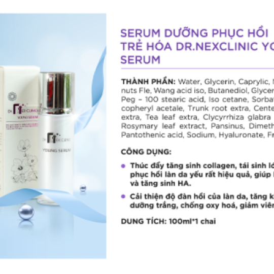 Serum dưỡng phục hồi trẻ hóa Dr.NEXClinic Young Serum