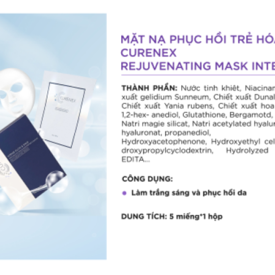Mặt nạ phục hồi sau trị liệu Curenex