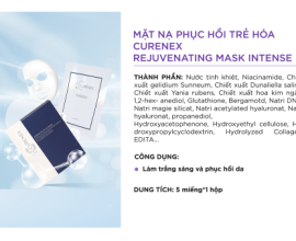 Mặt nạ phục hồi sau trị liệu Curenex